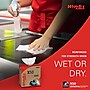 WypAll X50 Cloth Cleaning Wipers, 12.5" x 9.1", White, 168 Wipers/Box, 10/Carton (KCC83550)~#|#~67C62373-46CD-4EAC-8A7807FDDC4FF7D9_sc7