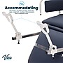 Viva Comfort Adjustable Exam Table Stirrups, White (ADI903-04-STIR-MK)~#|#~2D06E8FE-EE76-475D-A0D4278B3D5A5378_sc7