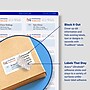 Avery Waterproof Laser Shipping Labels, 5-1/2" x 8-1/2", Matte White, 100 Labels/Box (5526)~#|#~2D0A133E-DEF4-4563-868415973E080518_sc7