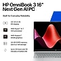 HP OmniBook 3 16" Laptop, Copilot+ PC, AMD Ryzen AI 7 445 (2026), 16GB RAM, 512GB SSD, +19 Hour Battery, Windows 11 Home~#|#~2D4641AA-A419-46FF-90363712498BCAE9_sc7