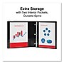 Universal 1 1/2" 3-Ring Non-View Binders, D-Ring, Black (UNV20771)~#|#~2D4F6D8E-5079-4942-9C5B27DA2C17623D_sc7