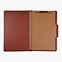 Pendaflex Pressboard Classification Folders, 1-Divider, 2" Expansion, Legal Size, Brick Red, 10/Box (2157R)~#|#~2D6D0D60-7A65-4E9D-B48FF84318A49E39_sc7