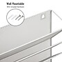 Mind Reader 5-Pocket Metal Mesh Mountable Wall File, Letter Size, White (MAGSTACK-WHT)~#|#~2D70DC5E-72D2-422B-9F579B430036DA28_sc7