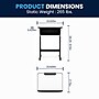 Flash Furniture Plastic Student Desk, Grey (YUYCY046)~#|#~2D79F95C-3E72-4A46-99E391E44B053426_sc7