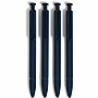 U Brands Monterey Retractable Ballpoint Pen, Bold Point, 1.0mm, Blue Ink, 4/Pack (UBR7129U0424)~#|#~2D83621F-1C7C-40F6-BE5D8A13781A49DE_sc7