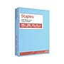 Staples 110 lb. Cardstock Paper, 8.5" x 11", Blue, 250 Sheets/Ream (49702)~#|#~2D95875A-8407-437D-B92638B372C063A0_sc7