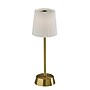 Adesso Bobby LED Cordless Indoor/Outdoor Table Lamp, 14"H, Antique Brass (3076-21)~#|#~2DA35E4C-58C2-422F-A1678FF4DFF03028_sc7