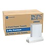 Pacific Blue Select Premium C-Fold Paper Towels, 2-ply, 120 Sheets/Pack, 12 Packs/Carton (23000)~#|#~2DA57481-C53C-4CE6-8F820292BFE11A39_sc7