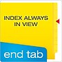 Pendaflex Reinforced Classification Folder, 3/4" Expansion, Letter Size, Yellow, 50/Box (H10U13Y)~#|#~2DB74EEC-F927-4100-A485E30EA4185711_sc7