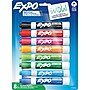 Expo Tank Dry Erase Markers, Chisel Tip, Assorted Inks, 8/Pack (1743032)~#|#~2DD1A9E7-07F0-4A85-9536F861CDF65FC4_sc7
