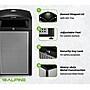 Alpine Industries Steel Outdoor Commercial Trash Can with Ashtray Lid, 40 Gallon, Silver (472-40-SIL)~#|#~2DD538AD-E389-4B4D-A863D06402CB21A8_sc7