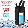 Brentwood Geojug Stainless Steel Double Walled Sports Water Jug, 64 oz., Black (G-1900BK)~#|#~2DD61F83-7594-49DC-A2DE45122D2BB1A2_sc7