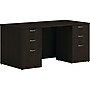 HON Mod 60"W Double-Pedestal Desk, Java Oak (HLPLDS6030BBFJA1)~#|#~2DEDBA0B-B09E-440A-AFBFB31EBB5B0BA9_sc7