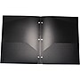 3-Hole Punched 2-Pocket Presentation Folder, Black (60617)~#|#~2E0D46BB-3EFF-474E-9139DBC97844883B_sc7