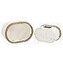 Household Essentials Woven Storage Wicker Basket, White, 2/Set (ML-7100)~#|#~2E0E140B-3C8D-446C-875C4AAFF68E5CD9_sc7