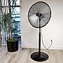 Vie Air 30" Industrial Oscillating Pedestal Fan, 3-Speed, Black (938120624M)~#|#~2E3AC332-4B55-47FA-B6792A126E70BA5E_sc7