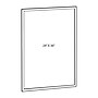 Azar Snap Poster Frame, 24" x 36", Wall Mounted, Silver, Aluminum (300224-SLV)~#|#~2E475486-A7FC-4604-A84CE4CCFCE85B0F_sc7