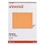 Universal Hanging File Folder, Letter Size, Orange, 25/Box (UNV14122)~#|#~2E490856-39A7-4CDA-A2D1981B68DFF424_sc7
