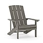 Flash Furniture Charlestown All-Weather Poly Resin Wood Adirondack Chair, Gray (JJC14501LTG)~#|#~2E4A87AC-AD80-4633-9A9B2DE16557F556_sc7