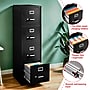 Staples Heavy Duty 4 Drawer Vertical File Cabinet, Letter Size Documents, 22" D x 14.9" W x 51.97" H, Black~#|#~2E80D7A5-2124-457E-93DA78CA754D9CF2_sc7