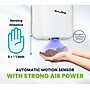 Alpine Industries Hemlock 110 - 120V Automatic Hand Dryer, White (400-10-WHI)~#|#~2E857ECA-5F1C-4CF9-B7588DD3261CF286_sc7