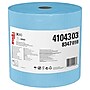 WypAll X80 Fabric Cleaning Wipers, 13.4" x 12.5", Blue, 475 Sheets/Roll (KCC41043)~#|#~2E8CE44C-FB74-4B04-9FBFFD4683D46BD5_sc7