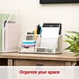 Staples 7-Compartment Metal Mesh Desk Organizer, Warm White (ST63827)~#|#~2E9A695A-ACA1-4449-8F16046DBDE9EBB6_sc7