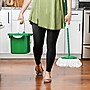 Libman Tornado Microfiber Spin Mop & Bucket, Green/White (1283001)~#|#~2EA37C41-8BAB-404F-A66887C7B7720D72_sc7