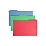 Smead FasTab Reinforced Recycled Hanging File Folder, 3-Tab Tab, Legal Size, Assorted Colors, 18/Box (64153)~#|#~2EB1D70F-0580-4369-8AF7494BCF0B0181_sc7