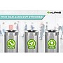 Alpine Industries Stainless Steel Trash Can with Open Lid, 27 Gallon, Silver (ALP475-27)~#|#~2EC5948E-B993-4498-ACF76B91750B90BA_sc7