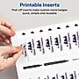 Avery Reusable Name Badge System, 1" x 3", Silver, 10/Pack (71206)~#|#~2ECDA119-BED1-4833-9CB3F0E8B24EAEB1_sc7
