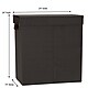 Household Essentials 2-Section Laundry Sorter with Lid, Gray (HH5638)~#|#~2ED277C4-7A35-4663-AF6993F86BD771CC_sc7