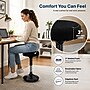 Uncaged Ergonomics Wobble Stool Armless Fabric Active Stool, Black (WSB)~#|#~2ED361AE-8F78-4583-8B0043712AA30C3C_sc7