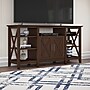 Bush Furniture Key West Manufactured Wood Console TV Stand, Screens up to 65", Bing Cherry (KWV160BC-03)~#|#~2EDEABFF-EC7A-45AB-8F5D59284A332399_sc7