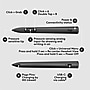 Logitech MX Ink Mixed-Reality (MR) Stylus Pen for Meta Quest 2, Meta Quest 3, and Meta Quest 3S, Black (914-000087)~#|#~2EE3B820-5BE4-48EA-AB3C6215B44BB4E8_sc7