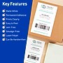 Avery Laser/Inkjet Shipping Labels, 5-1/2" x 8-1/2", White, 500 Labels/Box (95930)~#|#~2EE6019D-BEF8-465D-A23D073C304DDFDC_sc7