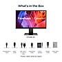 ViewSonic ColorPro 24" 4K UHD 60Hz LCD Monitor, Mac-Compatible, Height Adjustable, Black/Silver (VP2488-4K)~#|#~2F048CFE-1607-49C4-813C371F3C7BB470_sc7