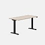 Branch Duo 58"W Electric Adjustable Standing Desk, Maple/Black (10-10-09-95)~#|#~2F06C438-80C0-46CC-840677CCE96B240B_sc7