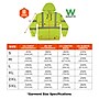 Ergodyne GloWear 8304W High Visibility Women’s Hooded Sweatshirt, ANSI Class R3, Lime, X-Large (23115)~#|#~2F09FB57-DA58-4C5C-A1C68BD2A5CE6354_sc7
