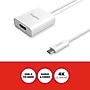 Staples TECH USB‑C to HDMI Adapter – Audio/Video Converter for Monitors, TVs & Projectors, Male‑to‑Female, White~#|#~2F109AF2-EBE4-4216-8867AB896131E948_sc7