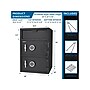 Barska Dual-Compartment Steel Depository Safe with Keypad Lock, 1.6/2 cu. ft. (AX13312)~#|#~2F3B0B66-B302-400F-9583B52FF73640C3_sc7