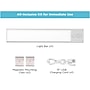 Black & Decker Rechargeable Single-Bar LED Light Kit, Matte White (LEDUC9-1REC)~#|#~2F5627AB-E482-40A8-9F97932A40631C2F_sc7