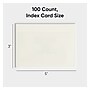 Smead Self-Adhesive Poly Binder Pockets, Index Card Size, Clear, 100/Box (68153)~#|#~2F6CAED3-688D-4A19-A382C9C9544BD0B0_sc7