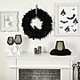Nearly Natural Halloween Raven Feather Wreath, 30" (W1201)~#|#~2F84A76F-0074-46D5-905D2E24EE7193E1_sc7