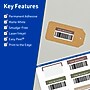 Avery TrueBlock Laser/Inkjet Rectangle Multipurpose Labels, 0.75" x 3.5", White, 500/Pack (94217)~#|#~2F8917A2-621F-46C7-8635CB849A0E3EBD_sc7