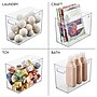 iDESIGN Plastic Pantry Bin, Clear, 4/Set (29402M4)~#|#~2FA0A921-EC4D-436D-B7D50F2B23AFB91E_sc7