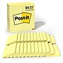 Post-it Notes, 3" x 3", Canary Collection, 100 Sheet/Pad, 24 Pads/Pack (654-24VAD-B)~#|#~2FA78BD4-32B4-486D-8BFFF1D45B27CEB6_sc7
