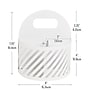 Mind Reader 4-Compartment Rotating Metal Desk Organizer, White (MOSBASK-WHT)~#|#~2FBE3871-9B61-4D2A-B38648F2300CA3B3_sc7