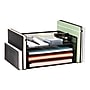 Mind Reader Metal Front Loading Letter Tray, Letter Size, Black (4TSIDE2-BLK)~#|#~2FCD4E91-9CAE-4B28-94E4F9CDFAEB69FB_sc7
