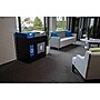 Commercial Zone Avante Series Polyethylene Dual-Stream Trash and Recycling Center, 85 Gallon, Black (787203MSA)~#|#~2FD9FACD-CDF5-458F-8F6DF444C5A147EC_sc7